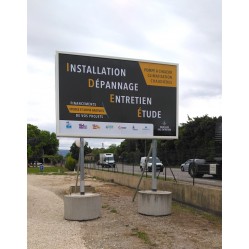 Panneau Vaucluse Gaz...